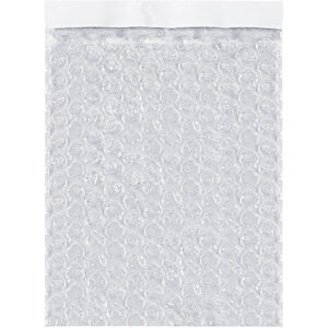 200-Pack Clear Self-Seal Bubble Pouches - 4x6 Inches (105x155+20mm) Poly Mailer Bags For Shipping