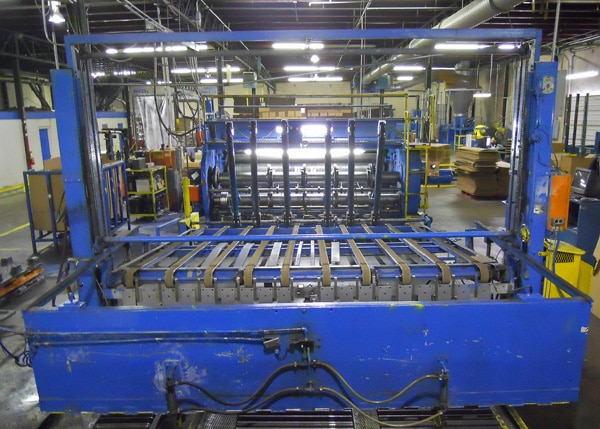 Front of RS - Custom Cardboard Box Manufacturing Equipment - Leaman Container