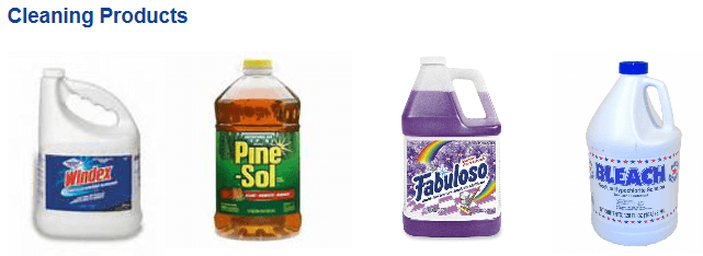 Cleaning Supplies and Products
