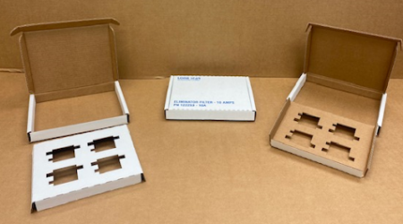 Corrugated Die Cut Mailer Box And Insert Tray - Leaman Container, Inc.