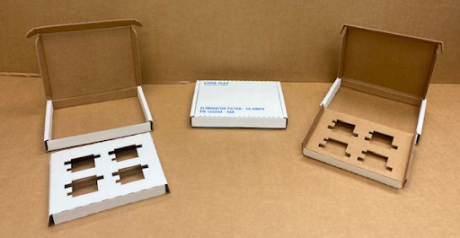 Corrugated Die Cut Mailer Box And Insert Tray - Leaman Container, Inc.